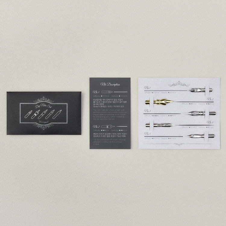 Wearingeul | Dip Pen Nibs - Set of 5