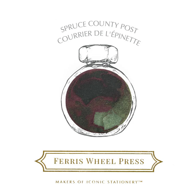 Ferris Wheel Press | 38mL Fountain Pen Ink (Non-Shimmers)
