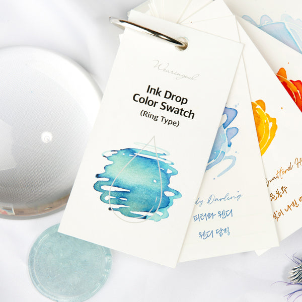 Wearingeul | Ink Swatch Cards - Ink Drop
