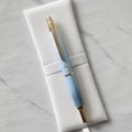 DESTASH | NEW Pilot x Nagasawa Kobe Gradation - Sengari Water Blue with Gold Trim <EF>