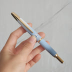 DESTASH | NEW Pilot x Nagasawa Kobe Gradation - Sengari Water Blue with Gold Trim <EF>